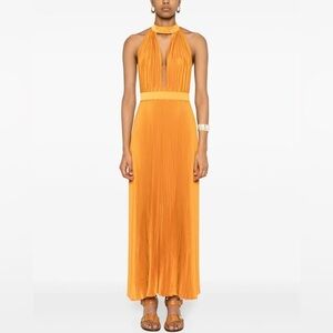 L’IDEE  renaissance split gown - sunset